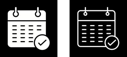 icône de vecteur de calendrier