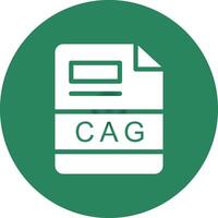 cag Créatif icône conception vecteur