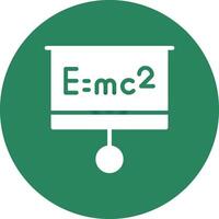 conception d'icône créative de relativité vecteur