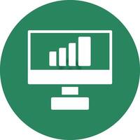 conception d'icône créative d'analyse vecteur