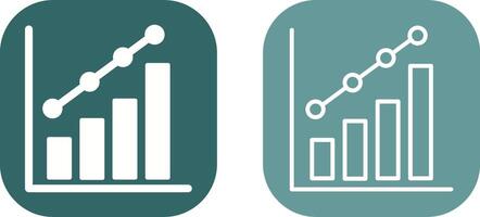 icône de vecteur de graphique
