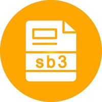 sb3 Créatif icône conception vecteur