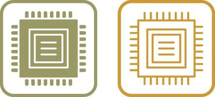 icône de vecteur de processeur