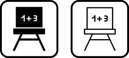 icône de vecteur de mathématiques