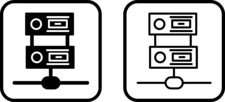 icône de vecteur de serveur