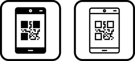 icône de vecteur de code de modèle