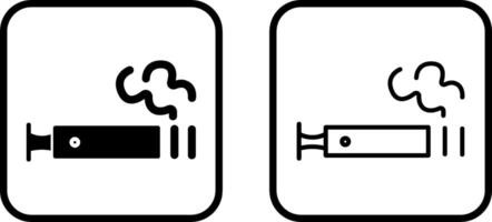 icône de vecteur de cigarette électronique