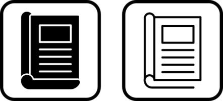 rapport carte vecteur icône