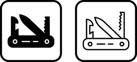 icône de vecteur de couteau suisse