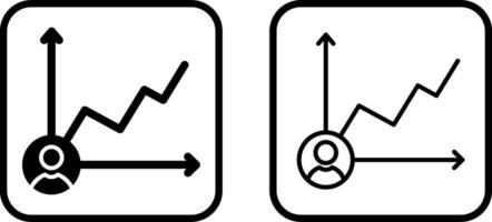 icône de vecteur graphique candidat