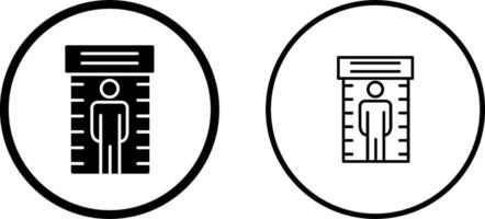 icône de vecteur de détecteur de métaux