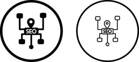 seo structure vecteur icône