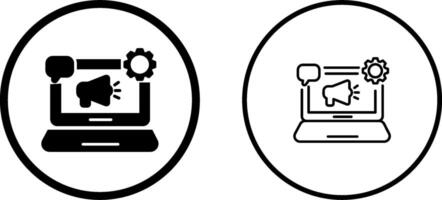 icône de vecteur de marketing numérique