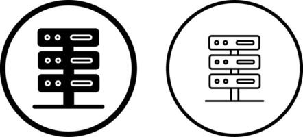 icône de vecteur de serveur