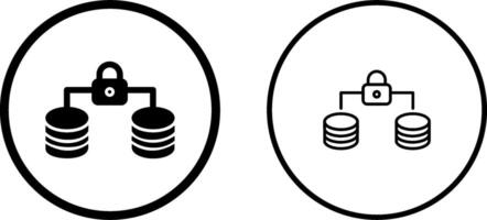 icône de vecteur de cryptage