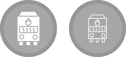 icône de vecteur de four à gaz