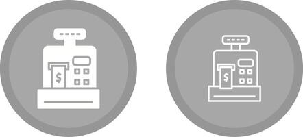 icône de vecteur de distributeur automatique de billets