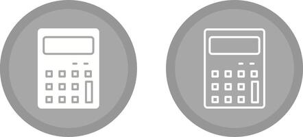 icône de vecteur de calculatrice