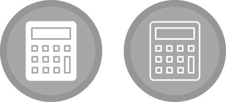 icône de vecteur de calculatrice