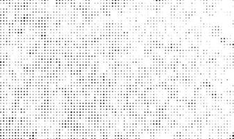 une noir et blanc à pois Contexte avec petit des points, une noir et blanc demi-teinte modèle avec points grunge texture, vecteur