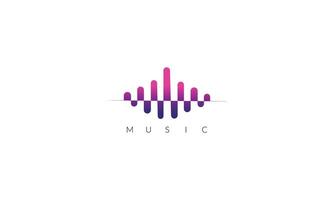 musique reliant l'icône de vecteur logo monde logo