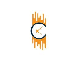 symbolisant le passage de temps, notre logo capture le essence de fiabilité et cohérence. vecteur