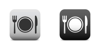 vaisselle icône. restaurant icône. restaurant affaires concept. vecteur illustration.
