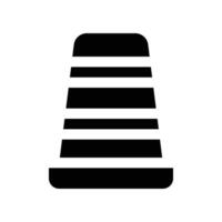 circulation cône icône. vecteur glyphe icône pour votre site Internet, mobile, présentation, et logo conception.