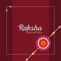 raksha bandhan indien vecteur