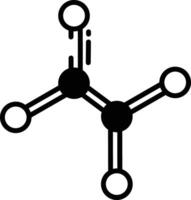 structure glyphe et ligne vecteur illustration