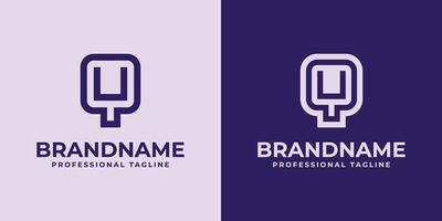 moderne initiales qu et uq logo, adapté pour affaires avec qu ou uq initiales vecteur