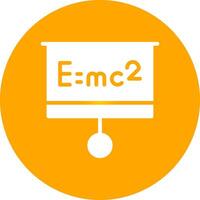 conception d'icône créative de relativité vecteur