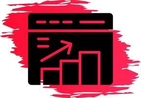 conception d'icône créative de statistiques vecteur