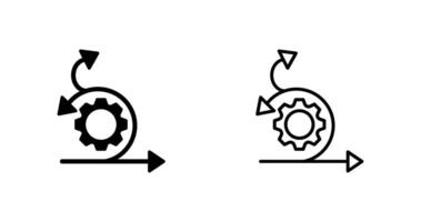 icône de vecteur agile