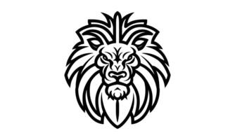 Lion vecteur icône graphique logo conception