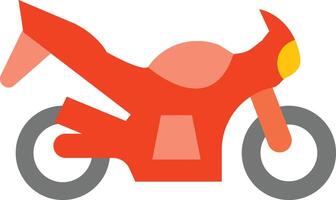 bicyclette vecteur plat icône