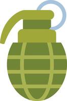 grenade vecteur plat icône