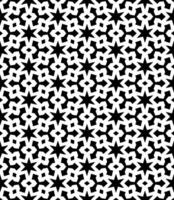 motif abstrait sans couture noir et blanc. arrière-plan et toile de fond. conception ornementale en niveaux de gris. vecteur