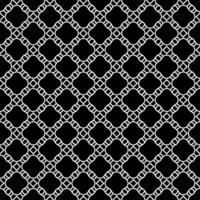 motif abstrait sans couture noir et blanc. arrière-plan et toile de fond. conception ornementale en niveaux de gris. vecteur