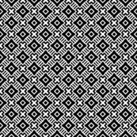 motif abstrait sans couture noir et blanc. arrière-plan et toile de fond. conception ornementale en niveaux de gris. vecteur