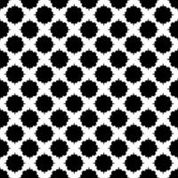 motif abstrait sans couture noir et blanc. arrière-plan et toile de fond. conception ornementale en niveaux de gris. vecteur