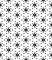 motif abstrait sans couture noir et blanc. arrière-plan et toile de fond. conception ornementale en niveaux de gris. vecteur