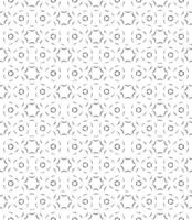 motif abstrait sans couture noir et blanc. arrière-plan et toile de fond. conception ornementale en niveaux de gris. vecteur