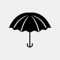 vecteur illustration. parapluie icône. pluie.