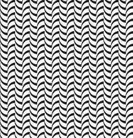 vecteur sans couture géométrique texture dans le forme de noir lignes et zigzags sur une blanc Contexte