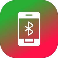 conception d'icône créative bluetooth vecteur