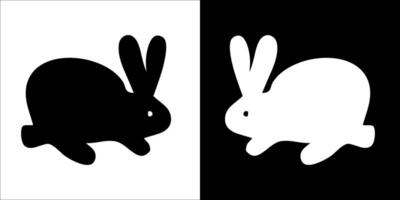 illustration vecteur graphique de lapin icône