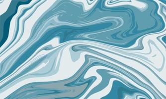 fond de marbre liquide bleu abstrait vecteur