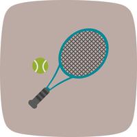 Illustration vectorielle d&#39;icône de tennis vecteur