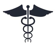 silhouette de symbole de pharmacie vecteur